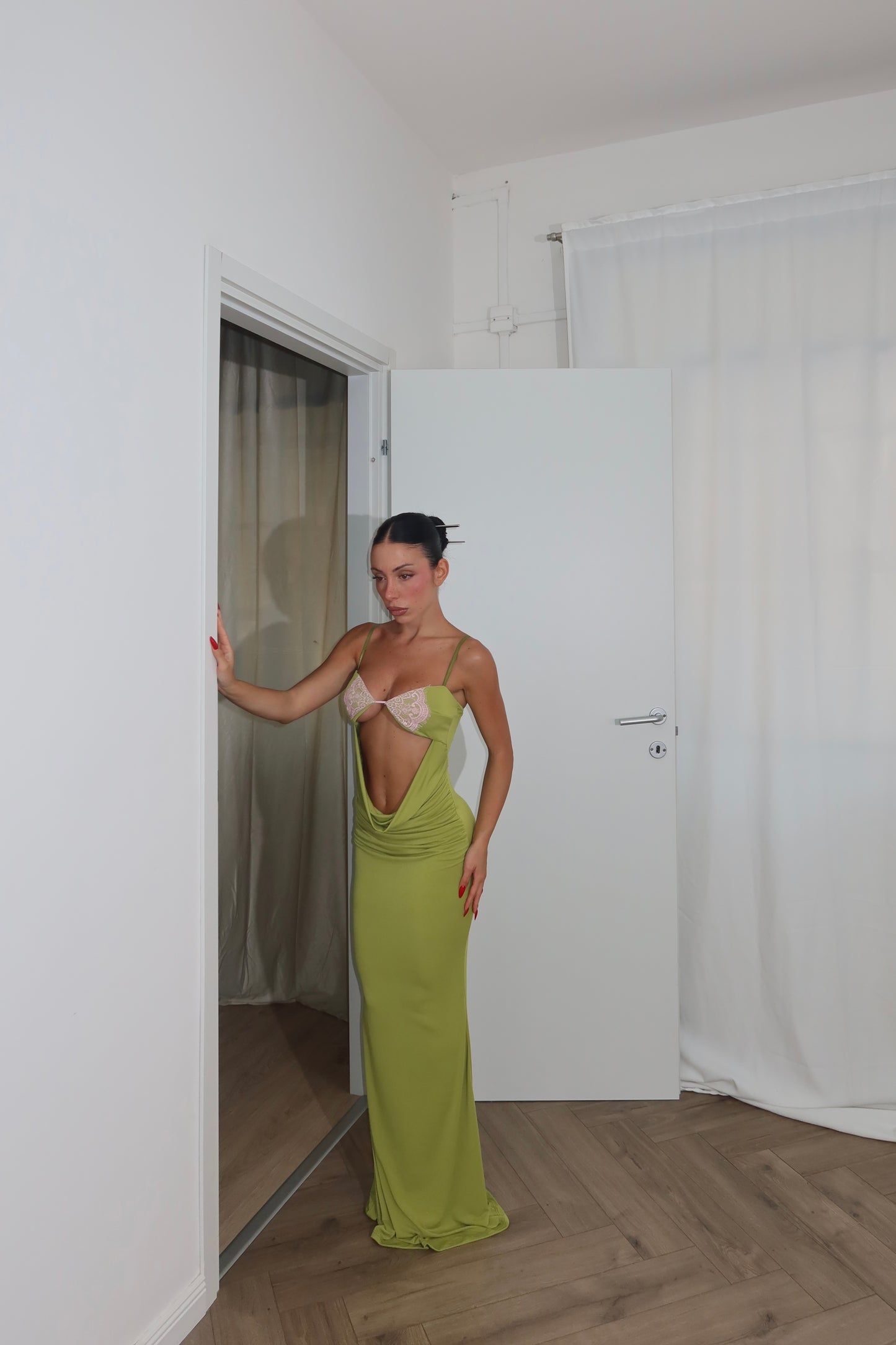 LongDress TRUE verde