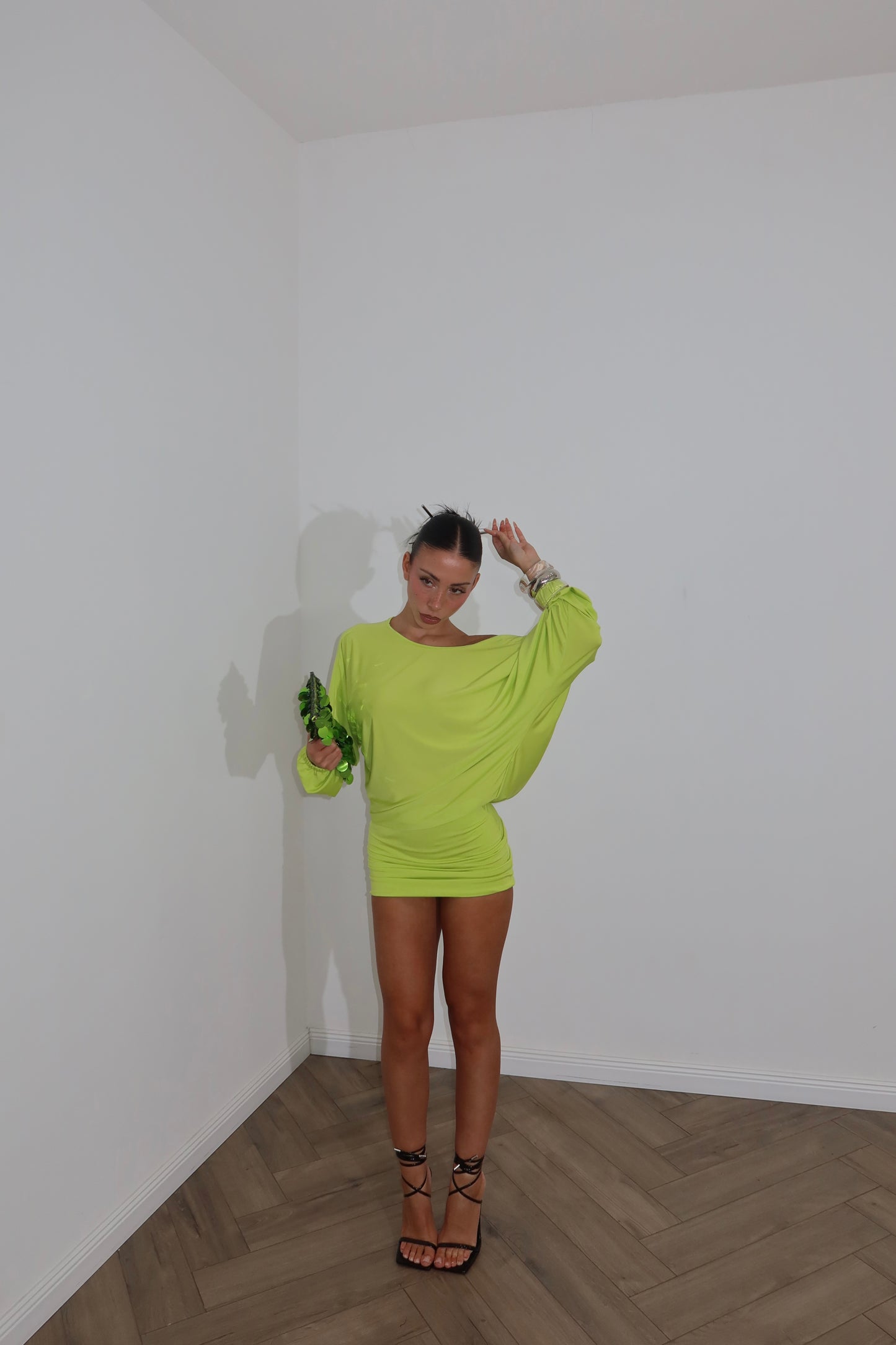 MiniDress MONOSPALLA verde
