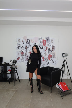 MiniDress ARRICCIO nero