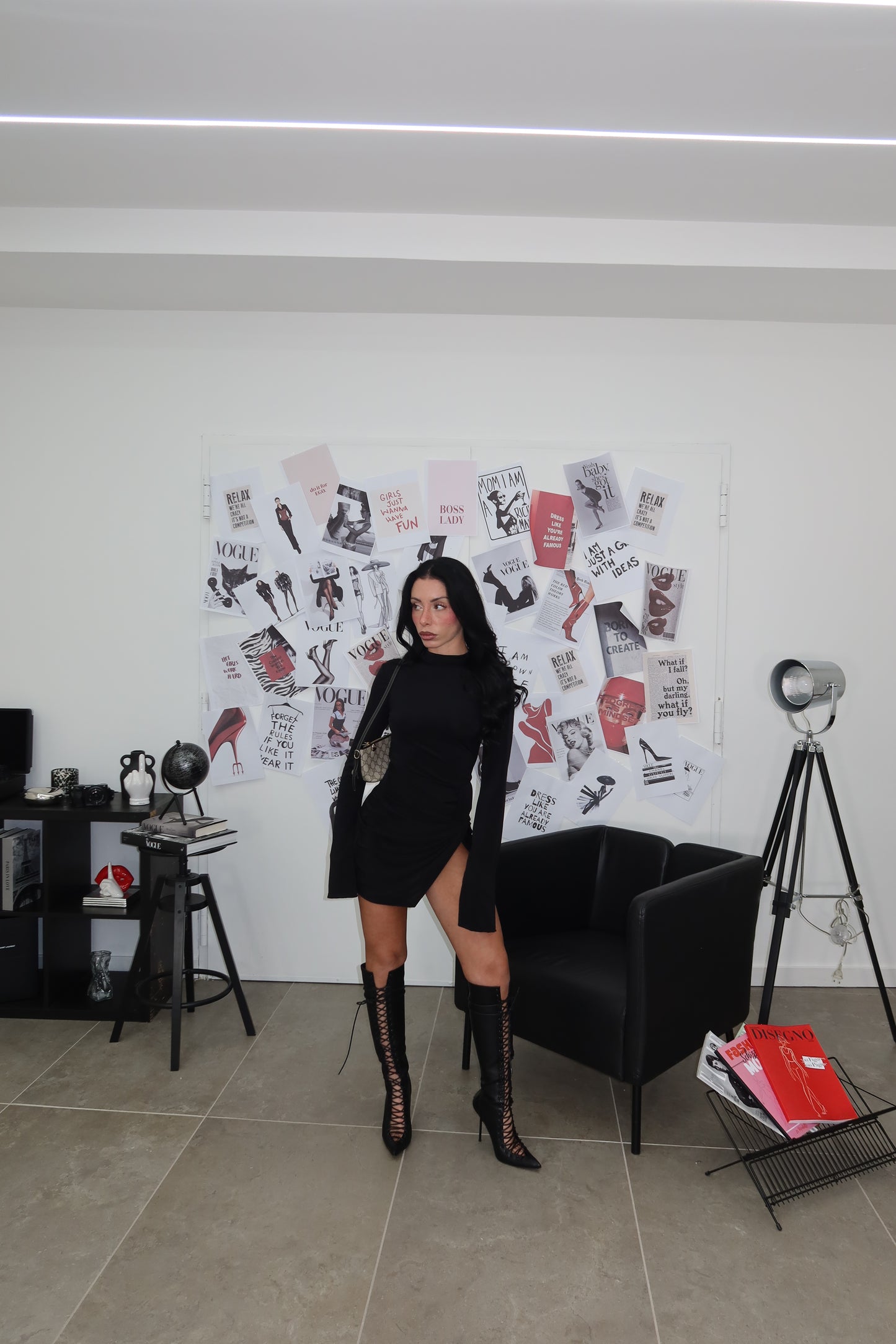 MiniDress ARRICCIO nero