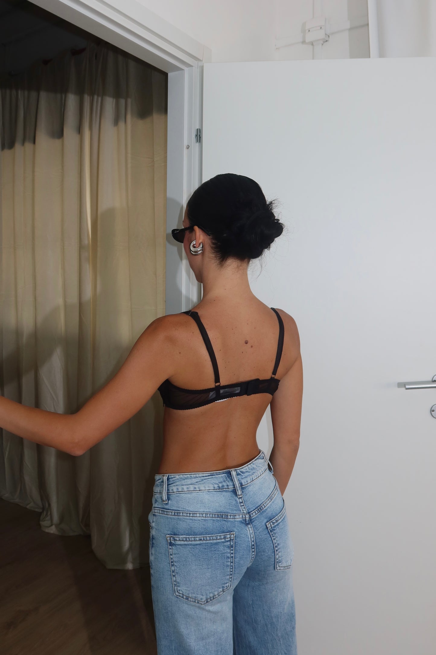 Bralette FIORI nera