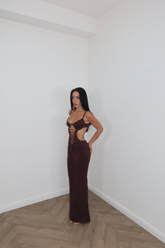 LongDress MILADY choco