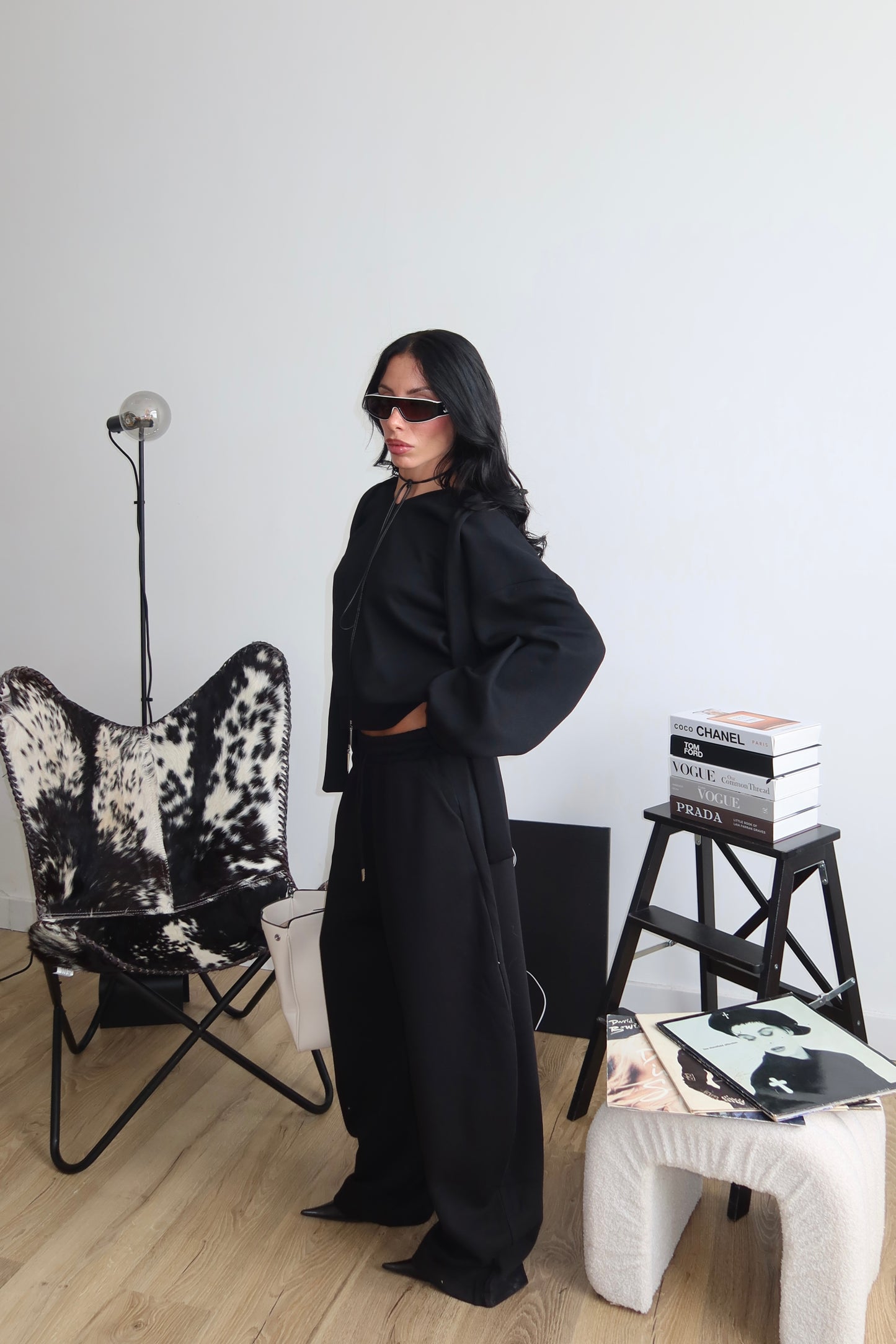 Cordset VICTORIA nero