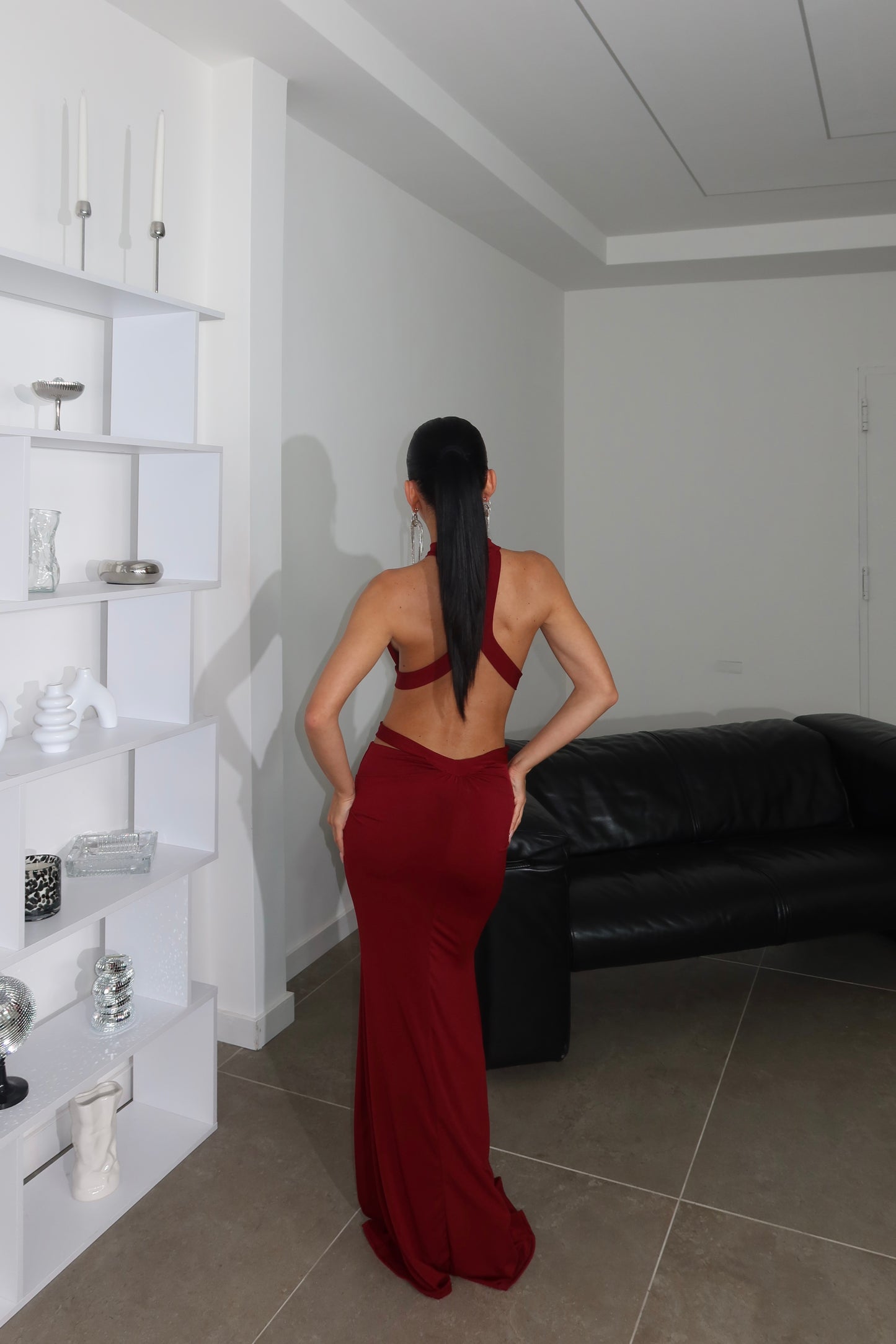 LongDress WEDDING DAY bordeaux