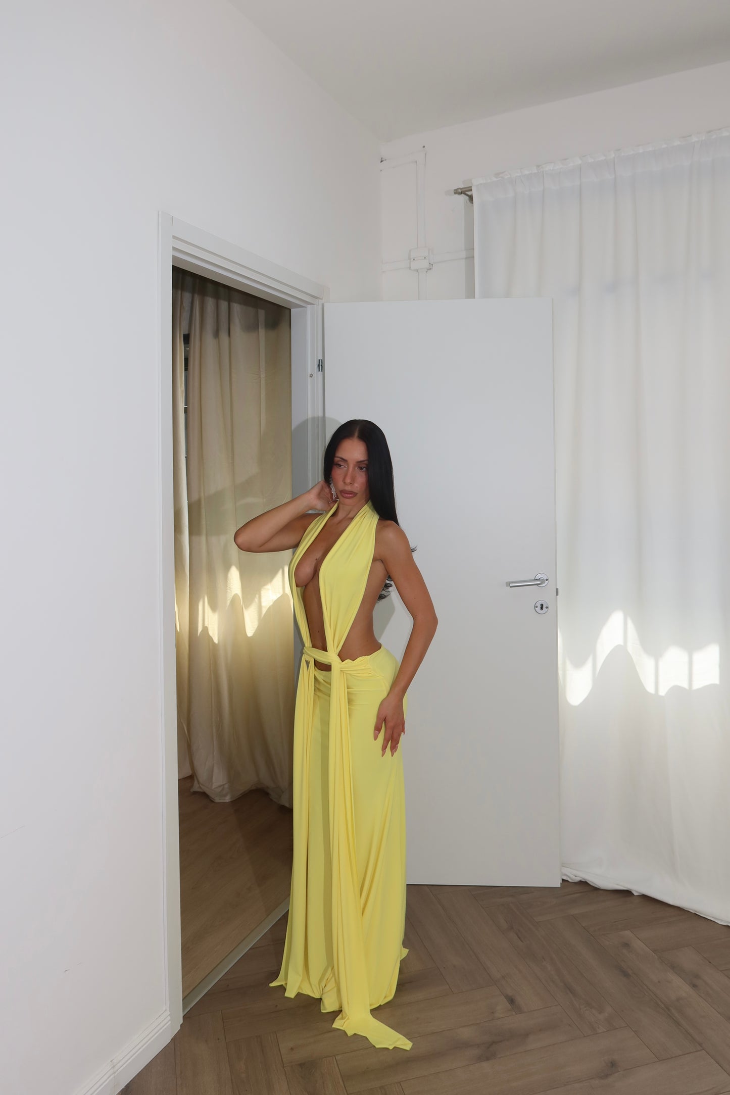 LongDress LOVE giallo