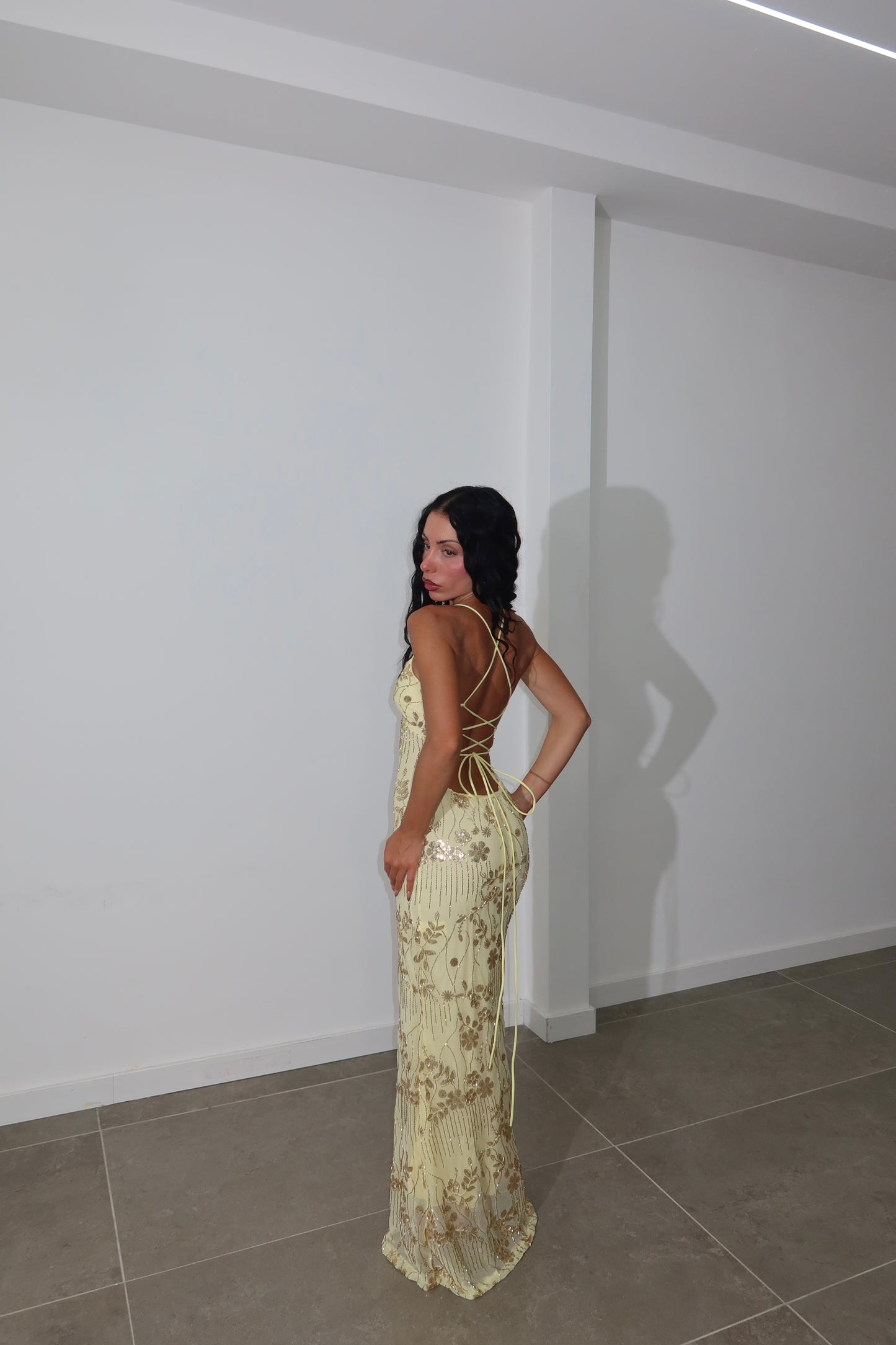 LongDress DULCE giallo