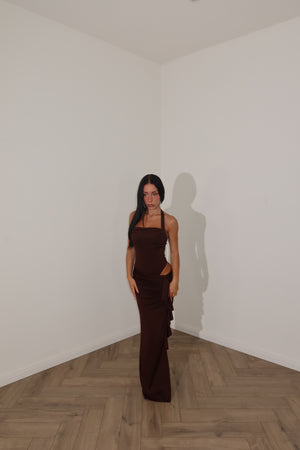 LongDress LEA choco
