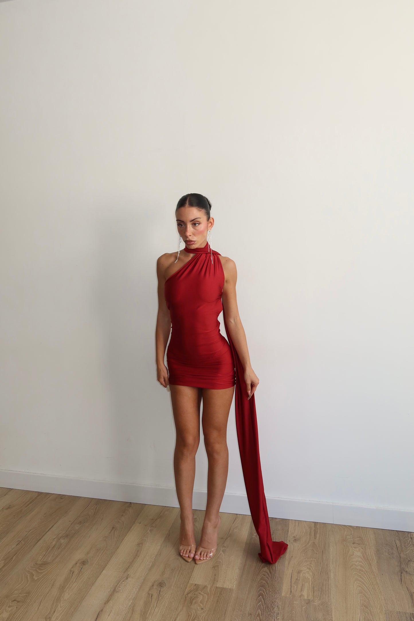 Dress PENDANT bordeaux