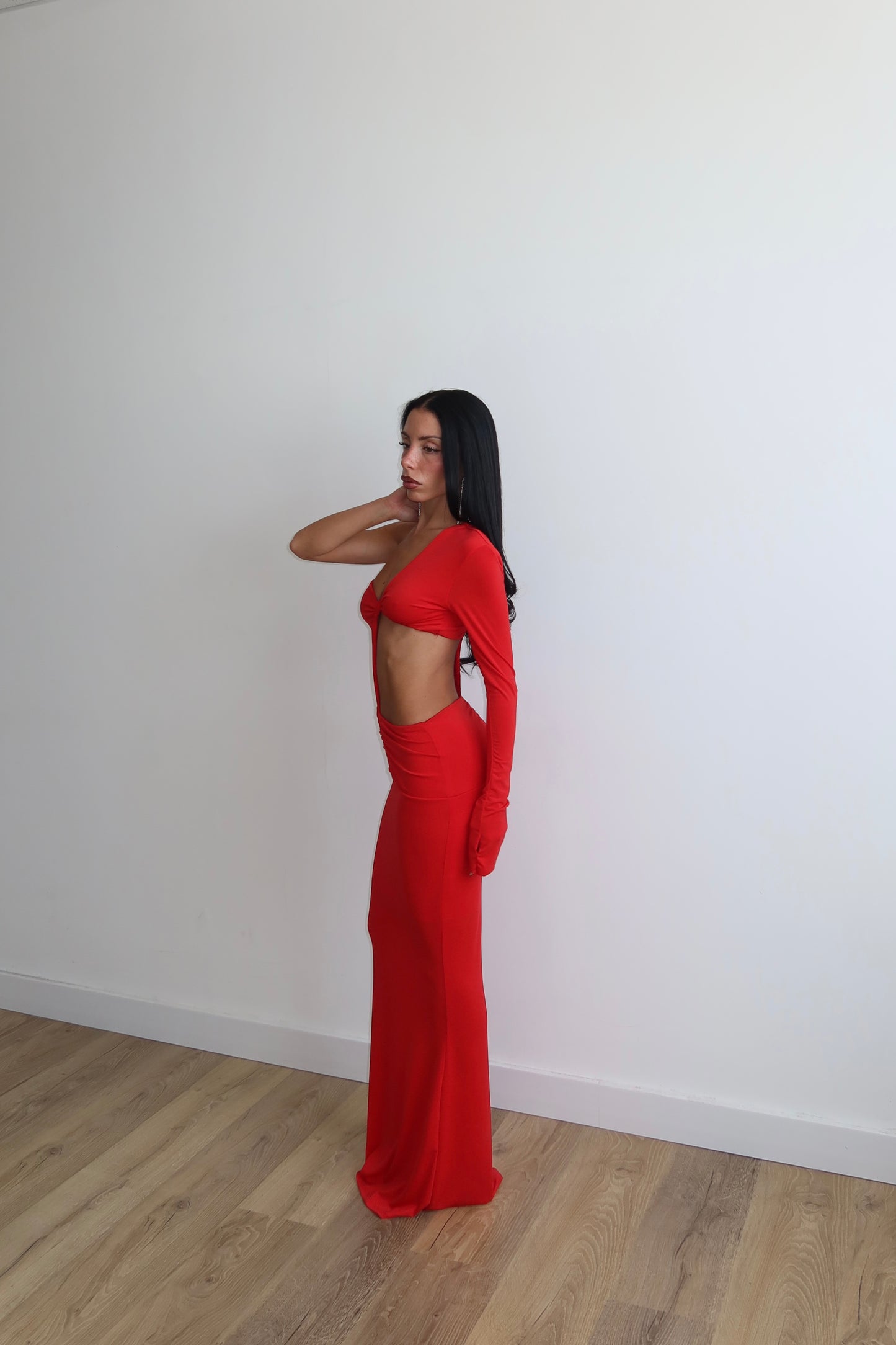 LongDress MIRAME rosso