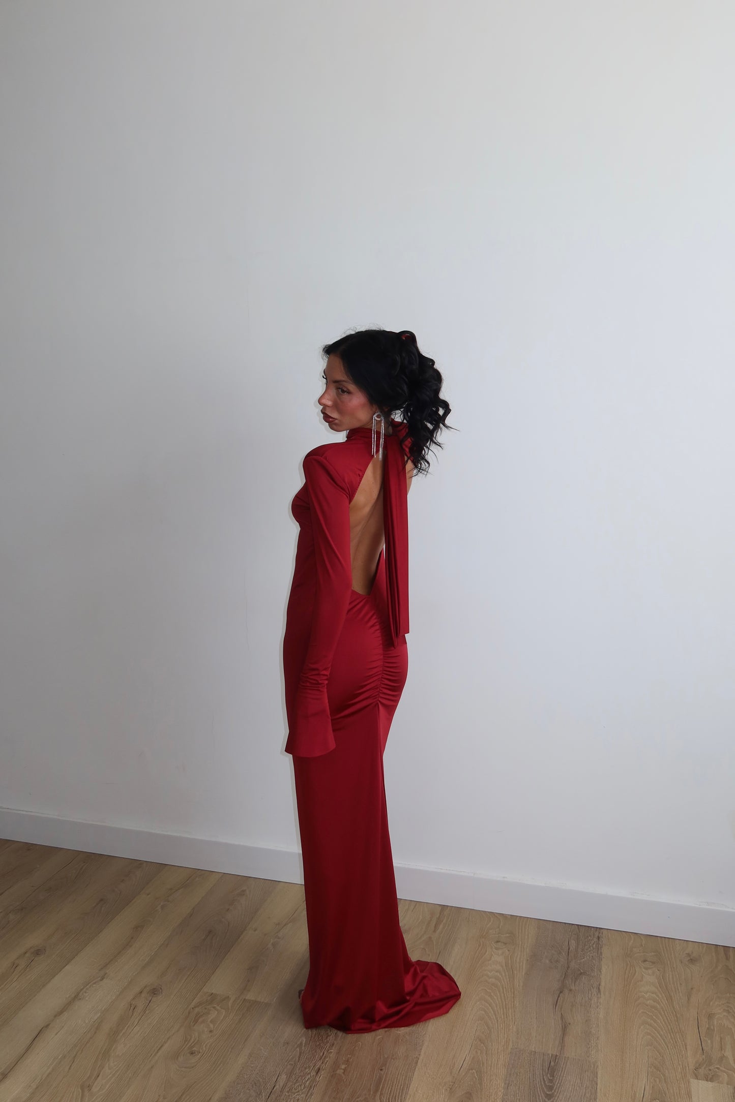 LongDress DOLORES bordeaux