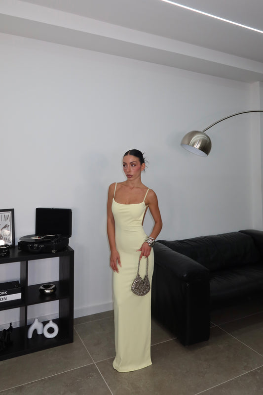 LongDress MIRELA giallo