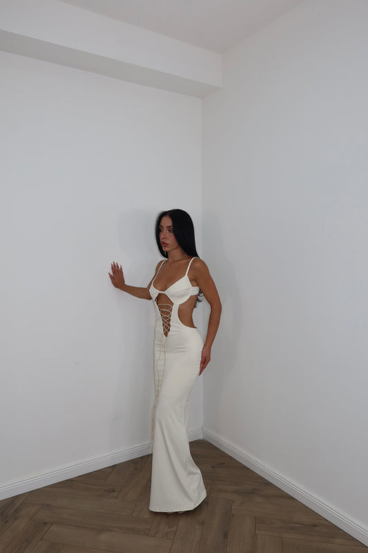 LongDress MILADY panna