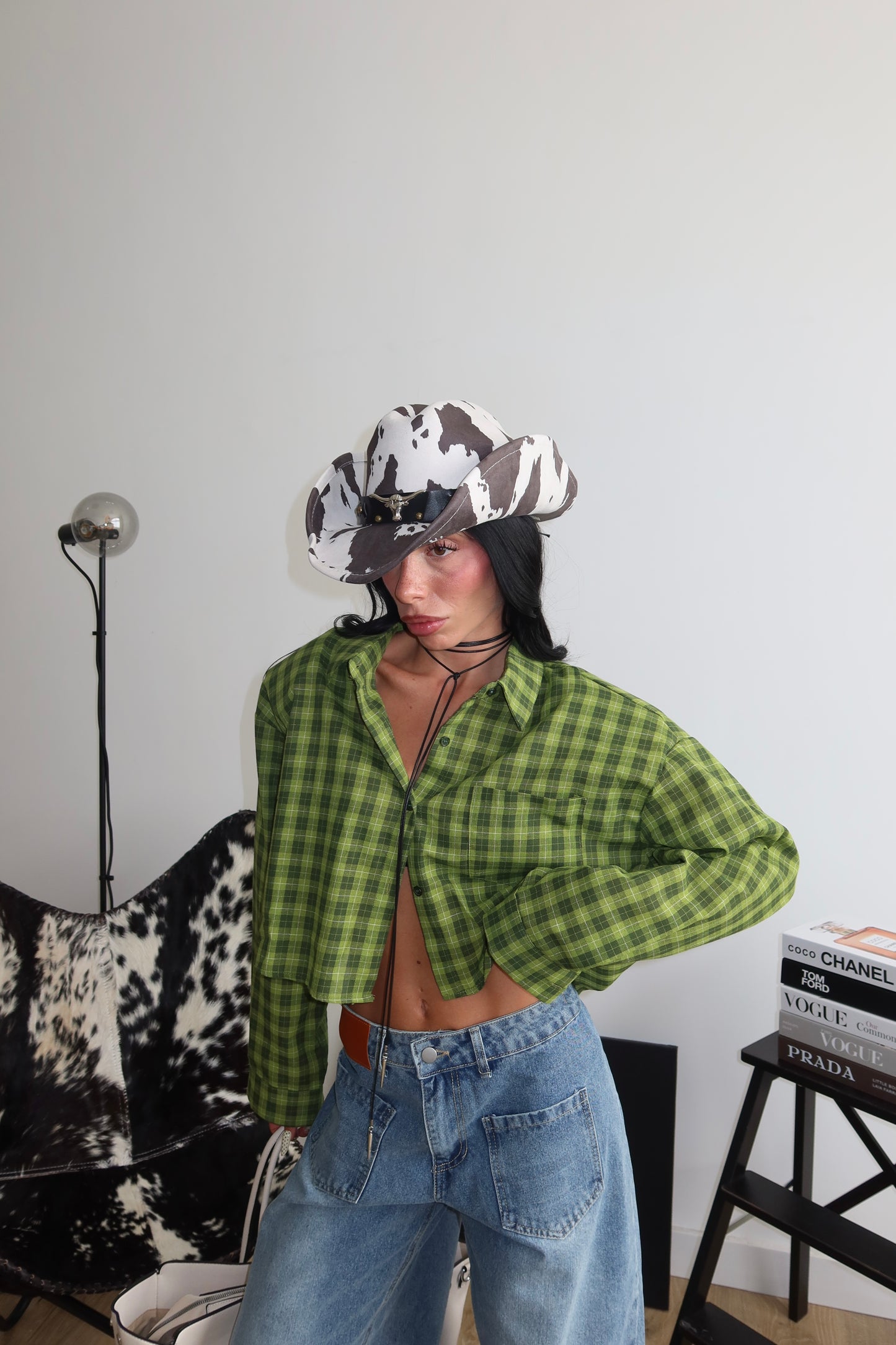 Camicia DIBE CROP 2.0 verde