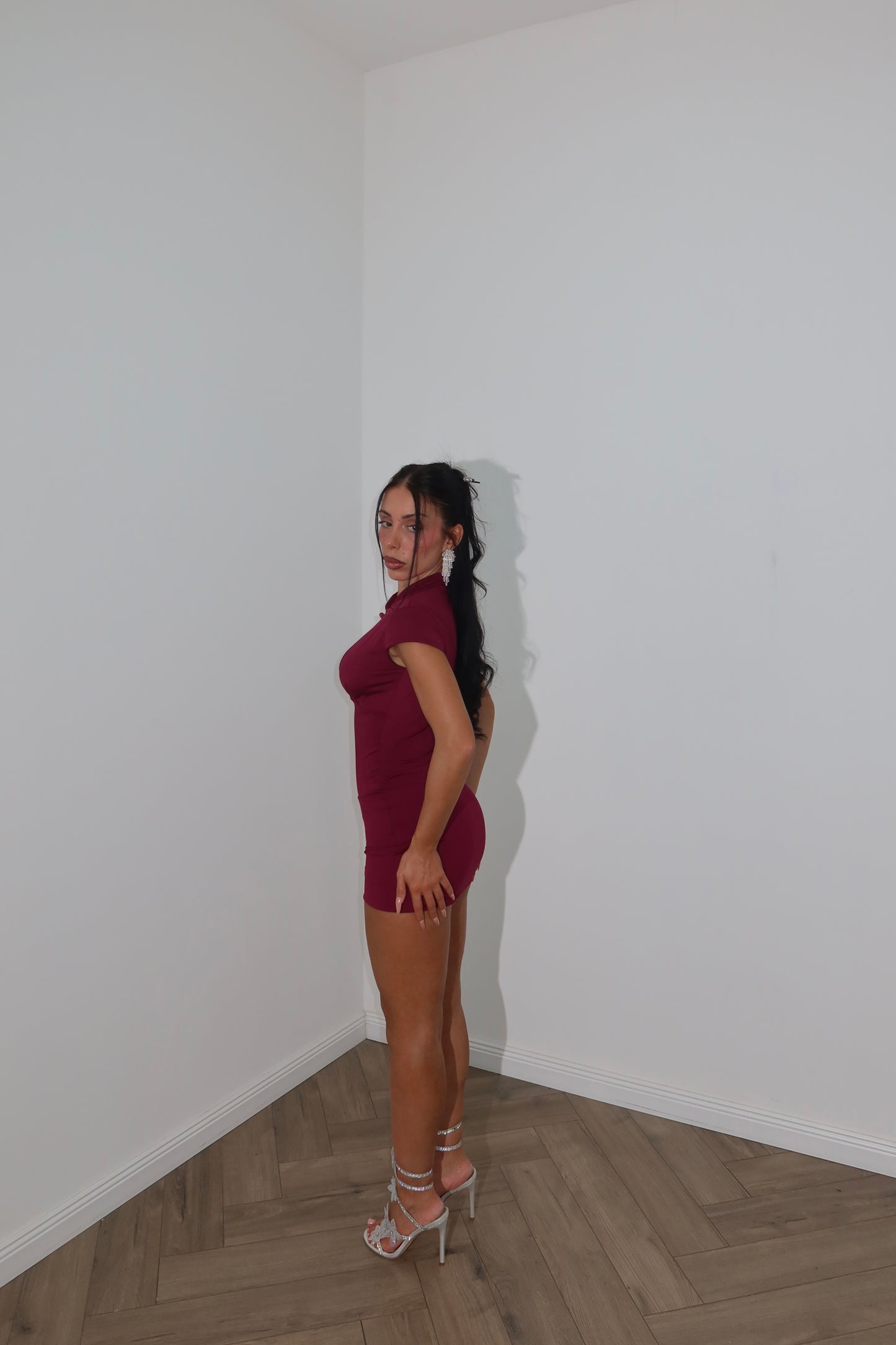 MiniDress BUSTINO wine