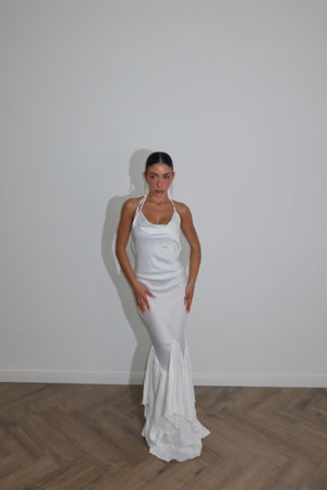 LongDress DELVINE bianco