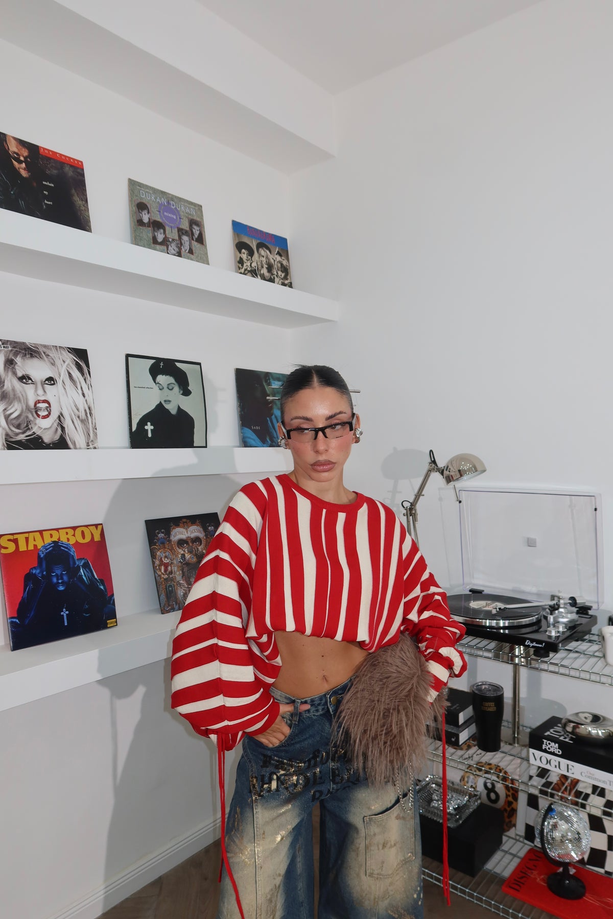 Maglione DOUBLE rosso