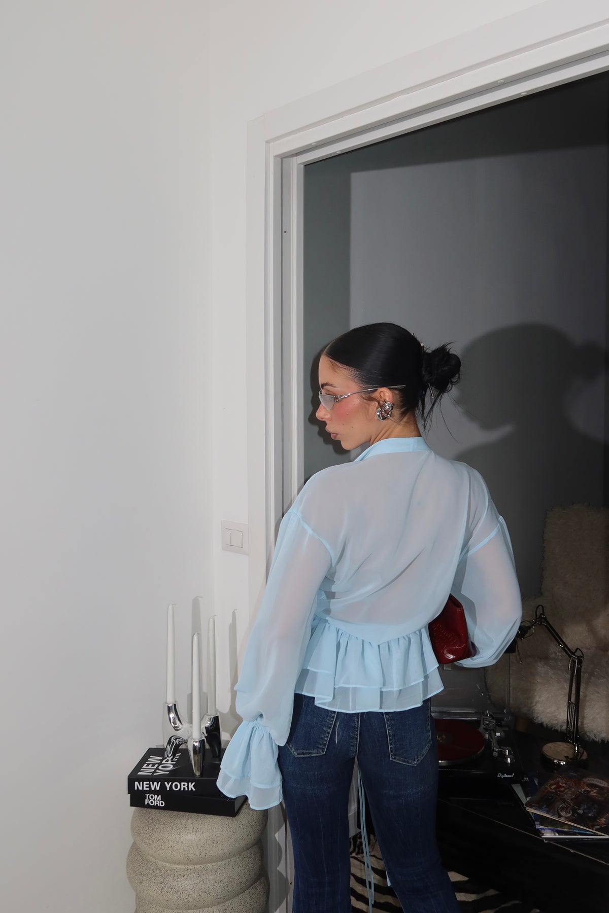 Camicia ANIA celeste