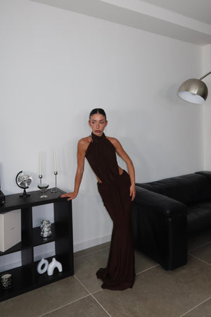 LongDress TAMED choco