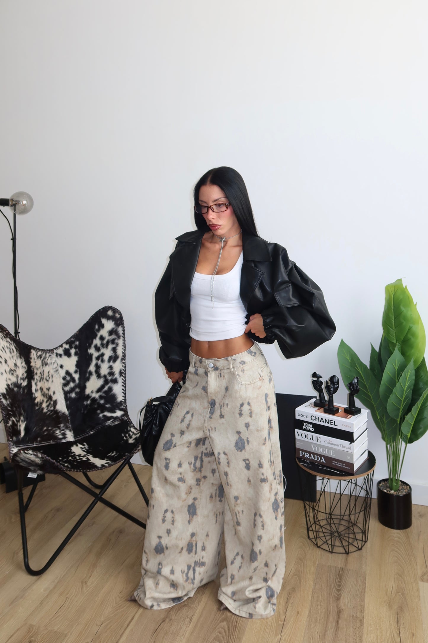 Jeans BURNED beige