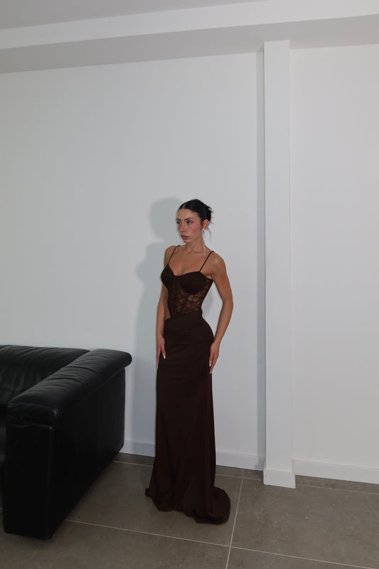 LongDress SUBLIME choco