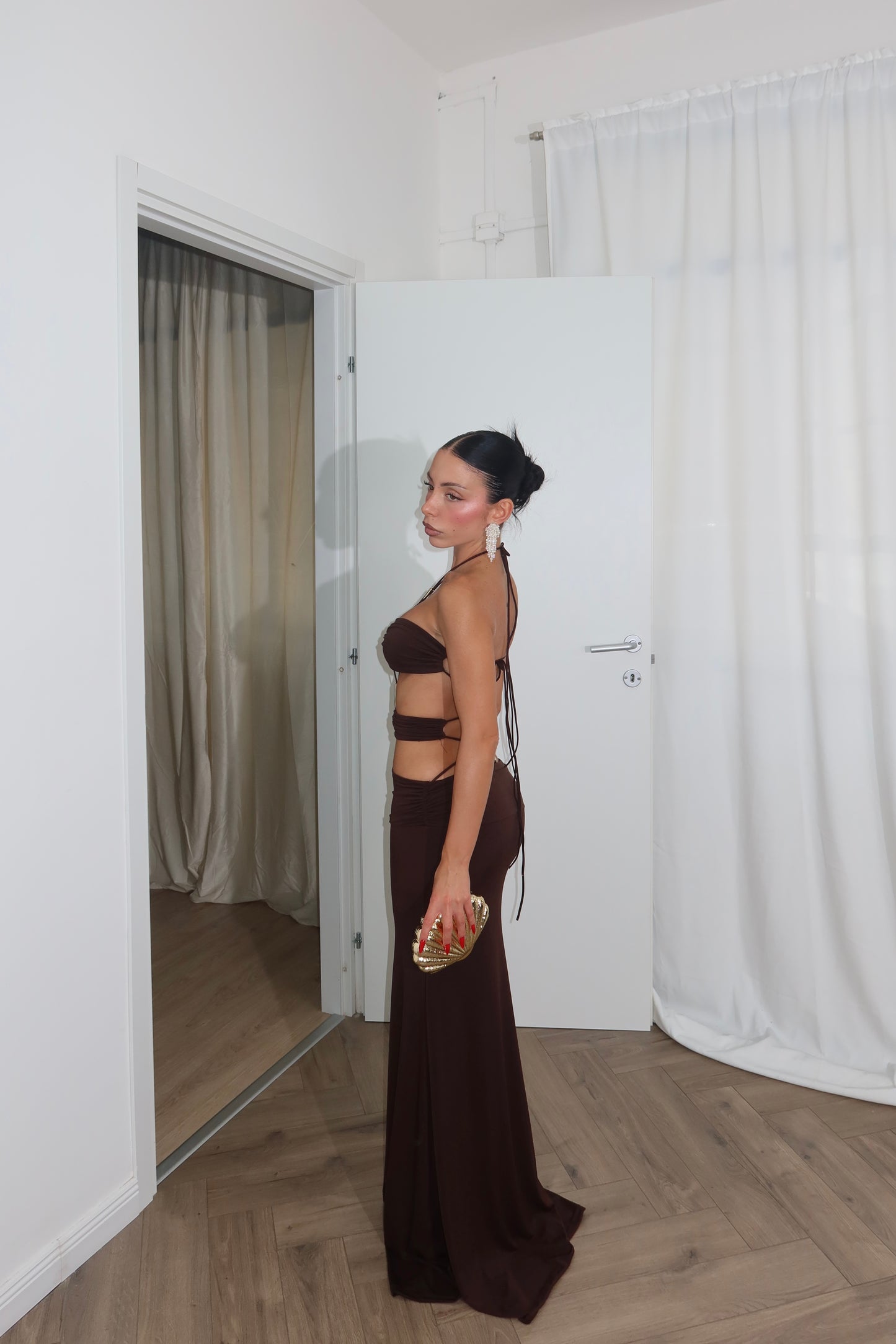LongDress VENICE choco