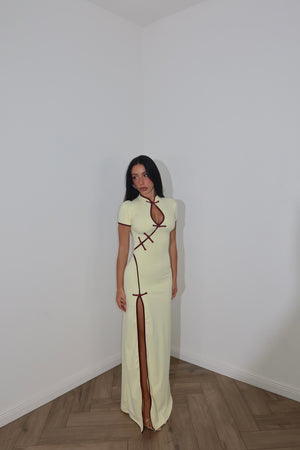 LongDress DECLAN giallo