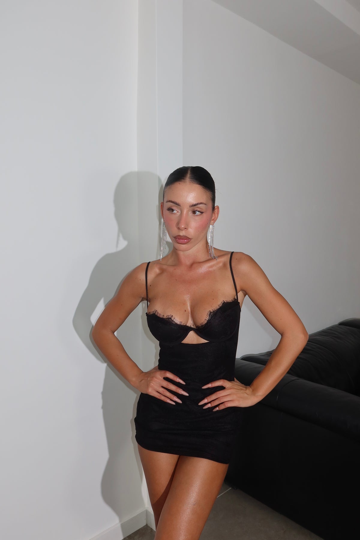 Minidress RAMON PIZZO nero