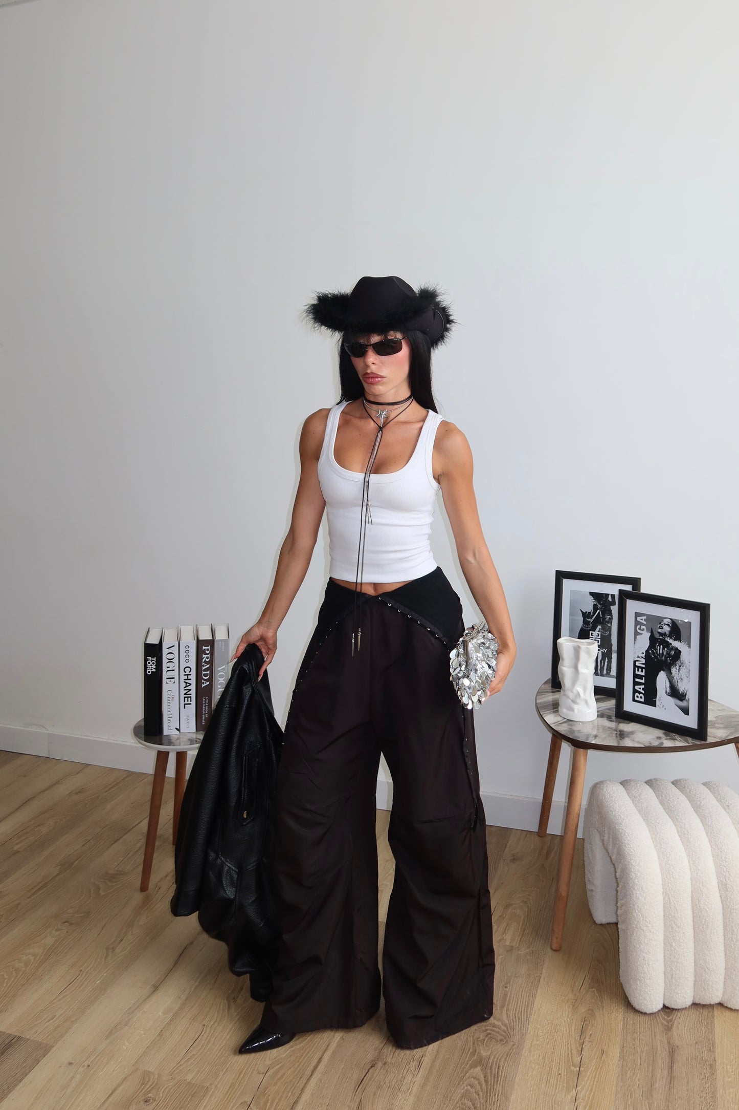 Pants BUSTINO nero