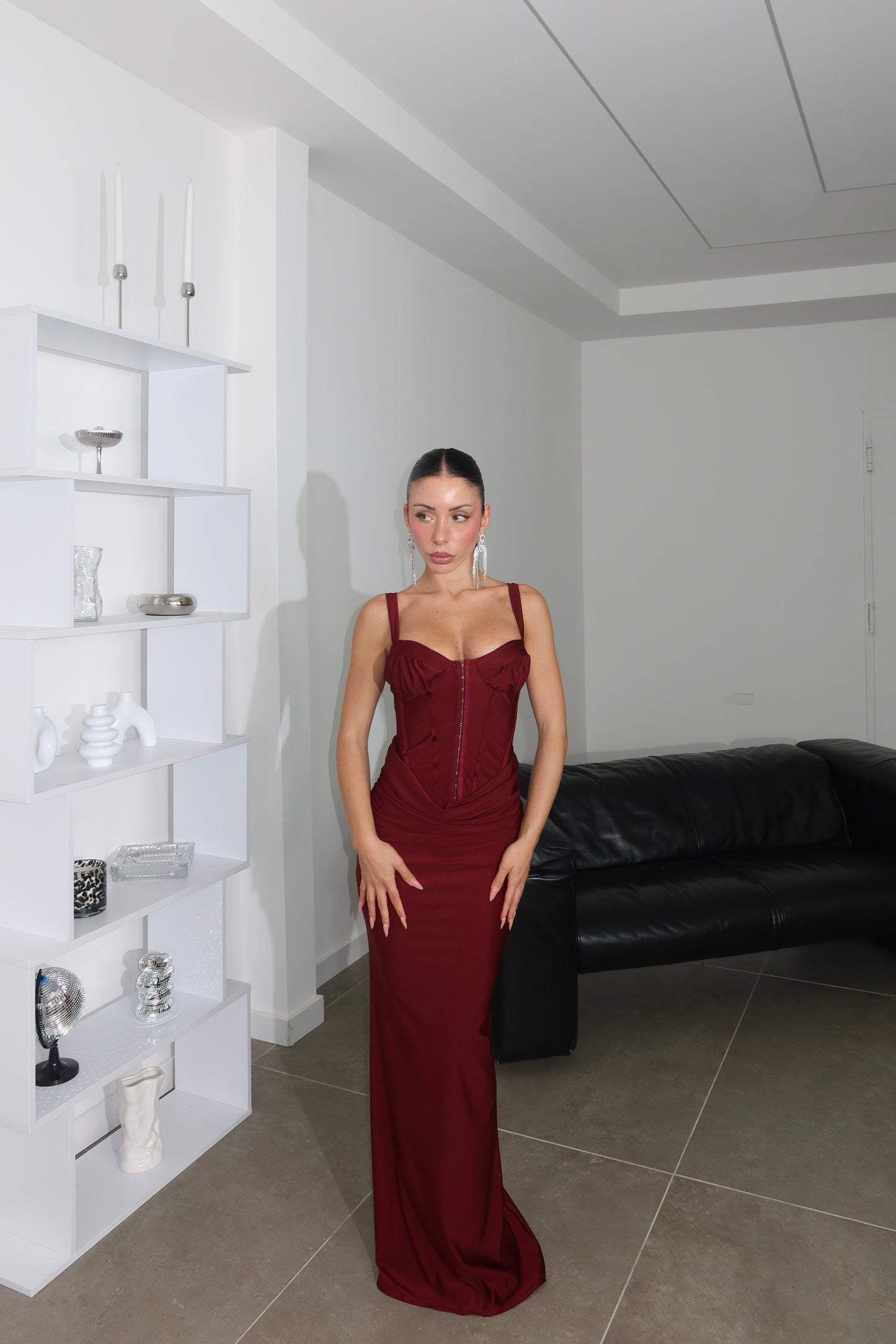 LongDress PASSION bordeaux