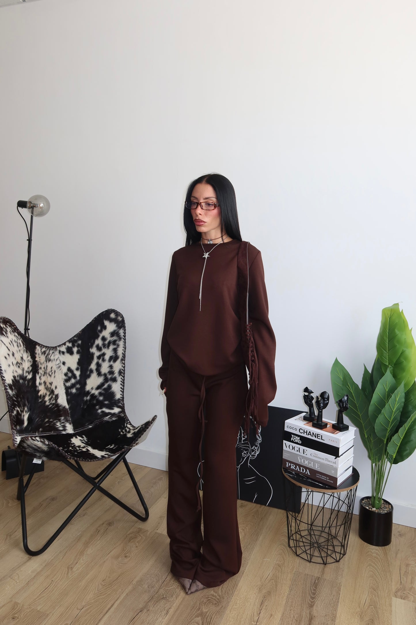 Cordset MONDAY choco
