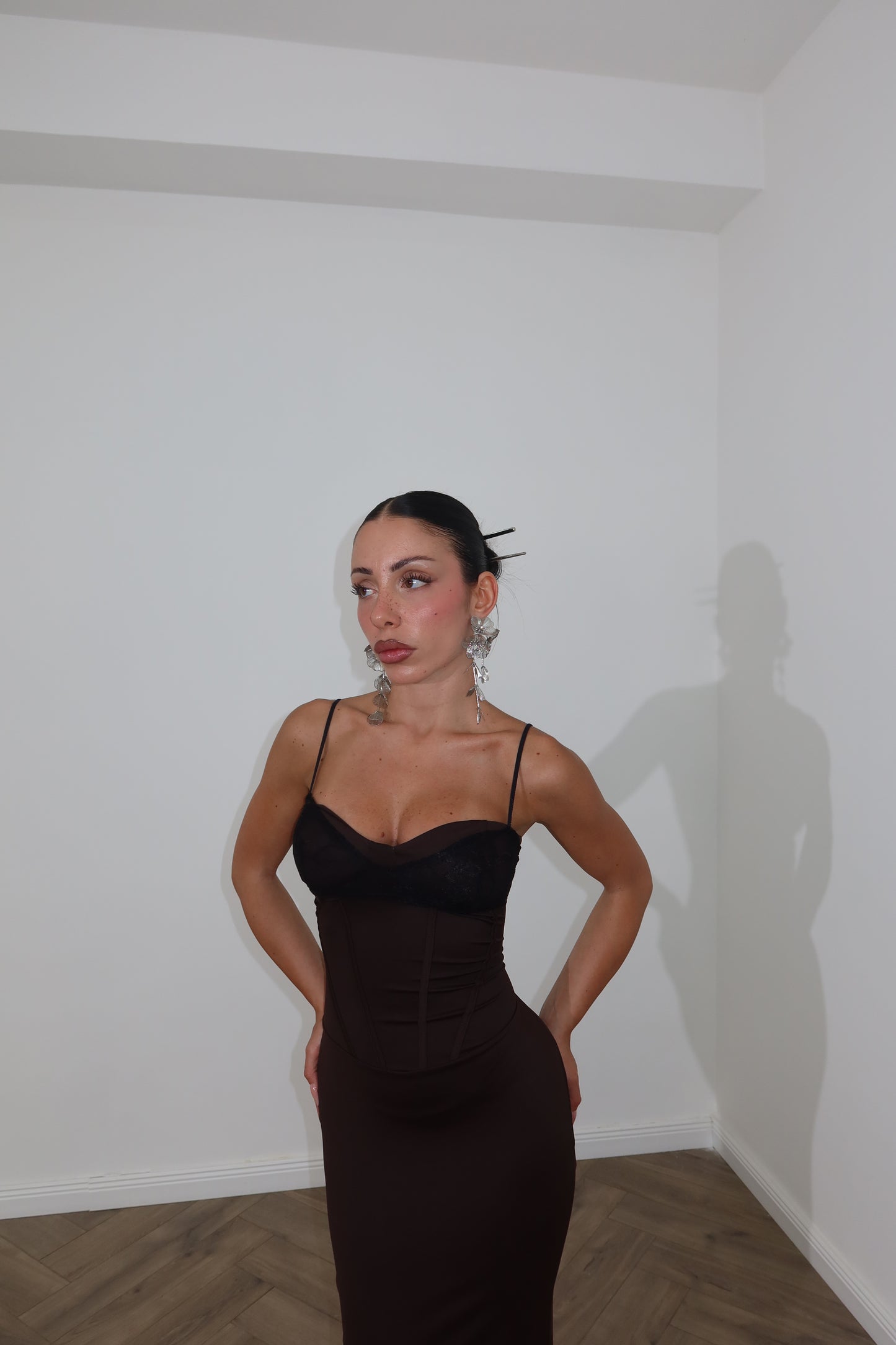 Longdress BRA choco