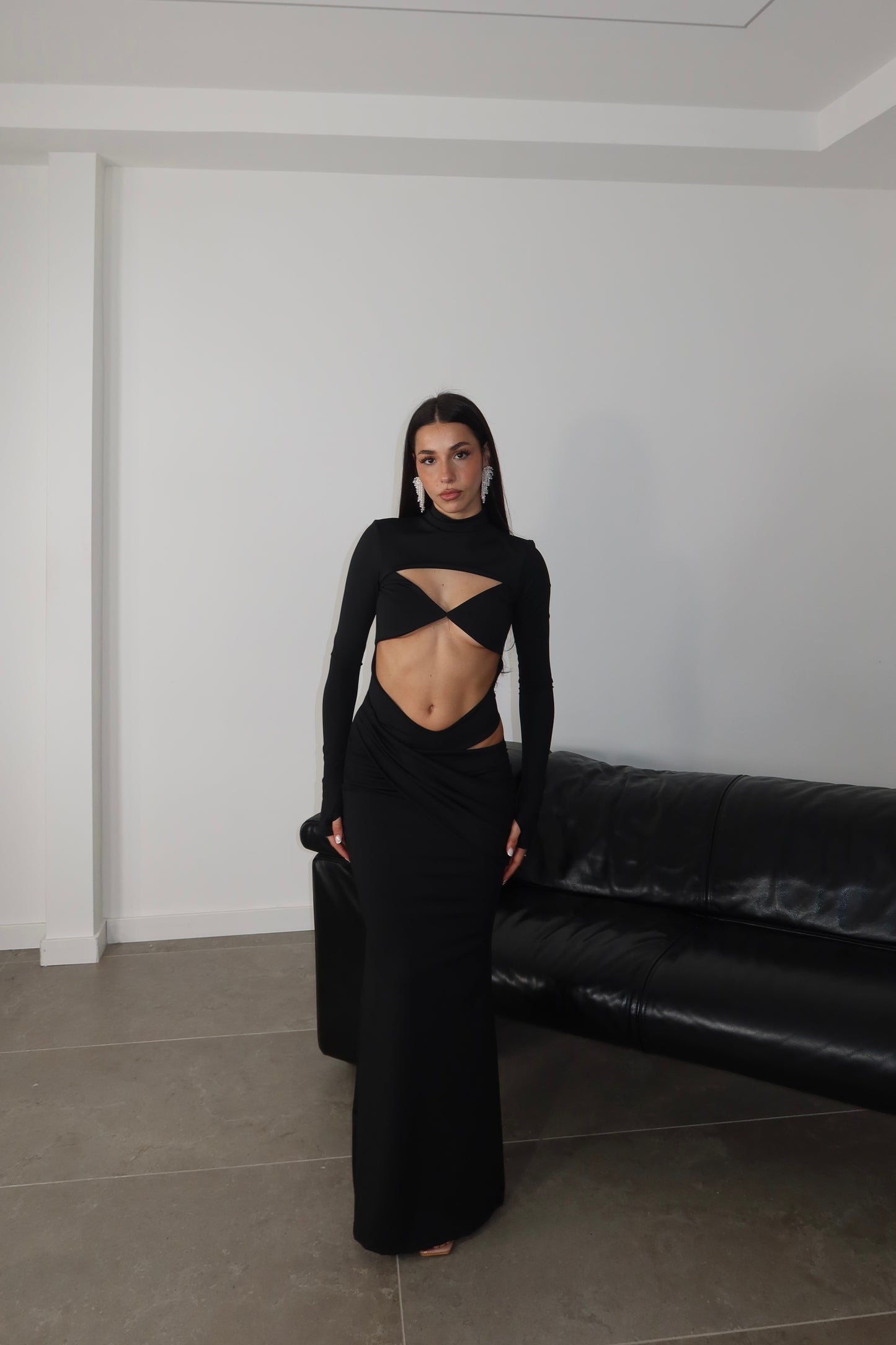 LongDress FERGIE nero