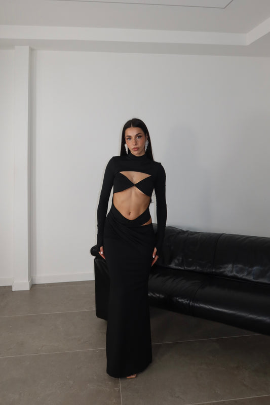 LongDress FERGIE nero