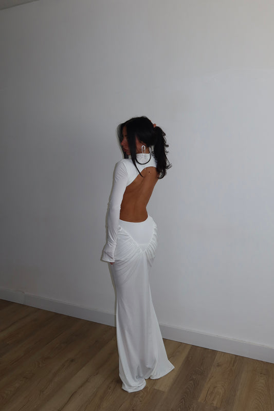 LongDress PALOMA bianco
