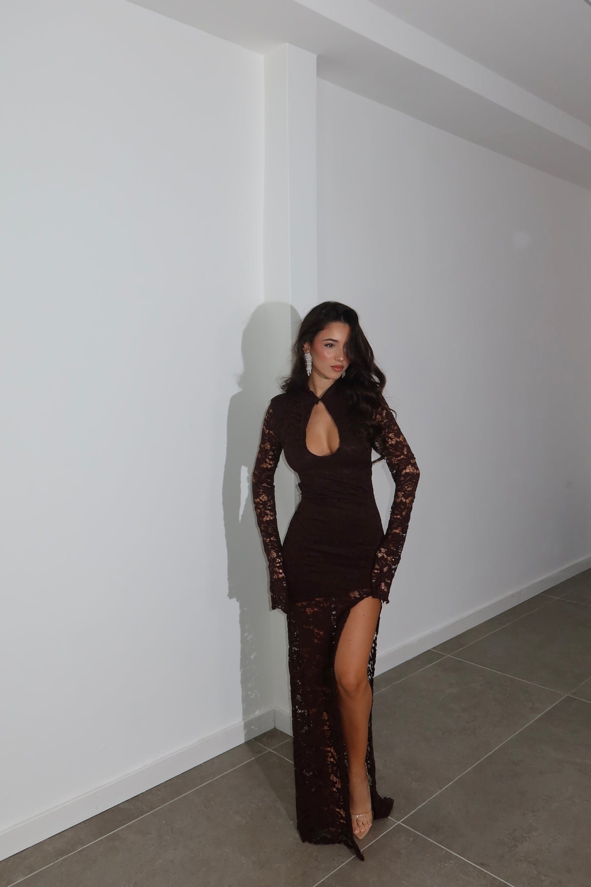 LongDress THE SPACE choco