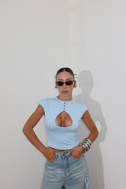 Maglia DROP azzurro