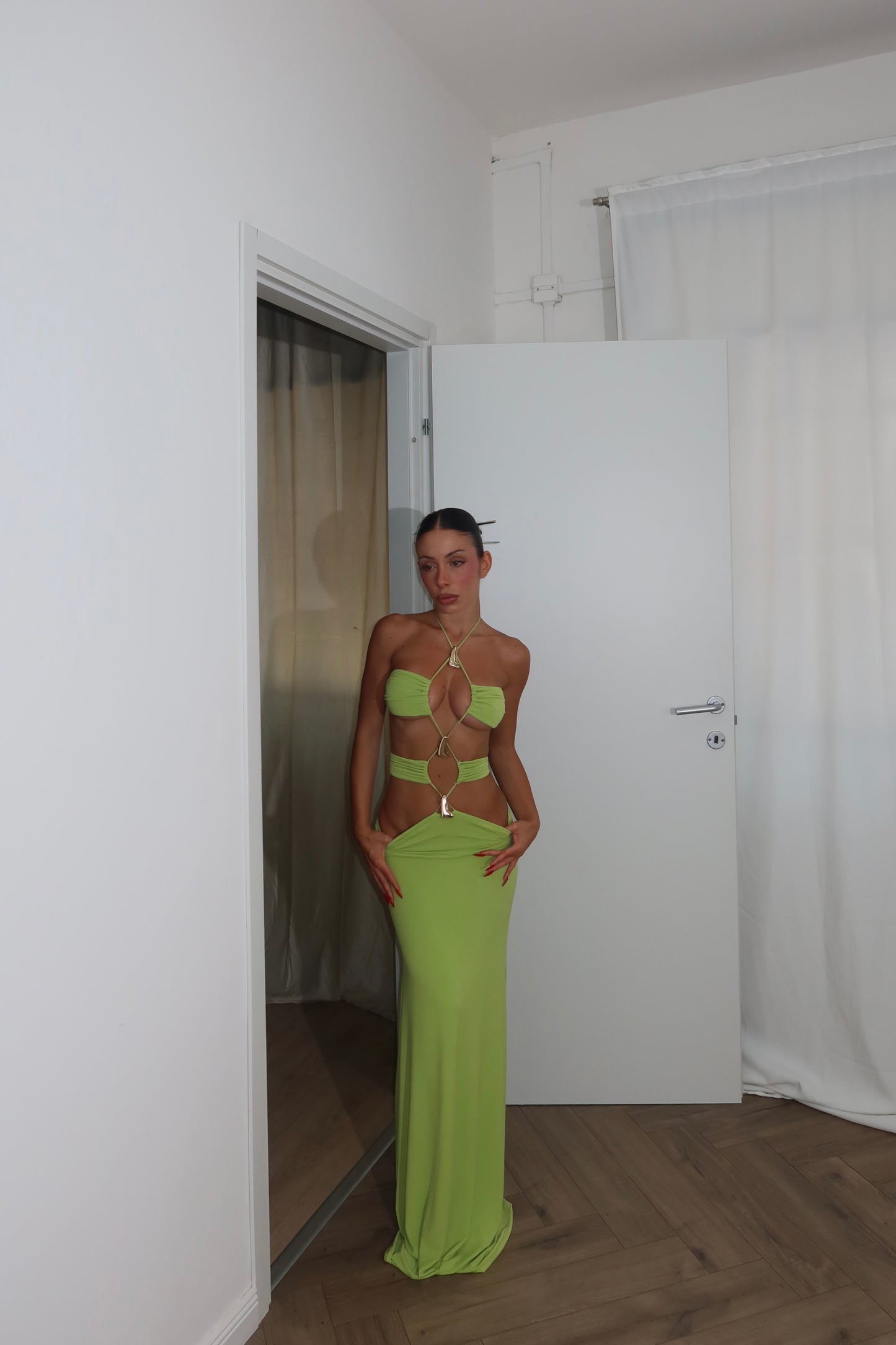 LongDress VENICE verde