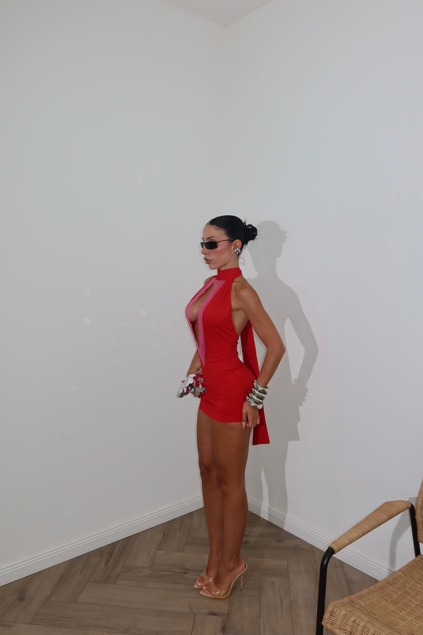 MiniDress AMALIA rosso
