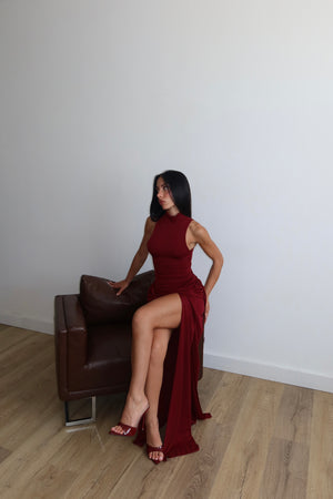 LongDress IMPERO bordeaux