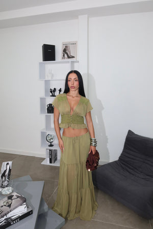 Cordset GITANA verde