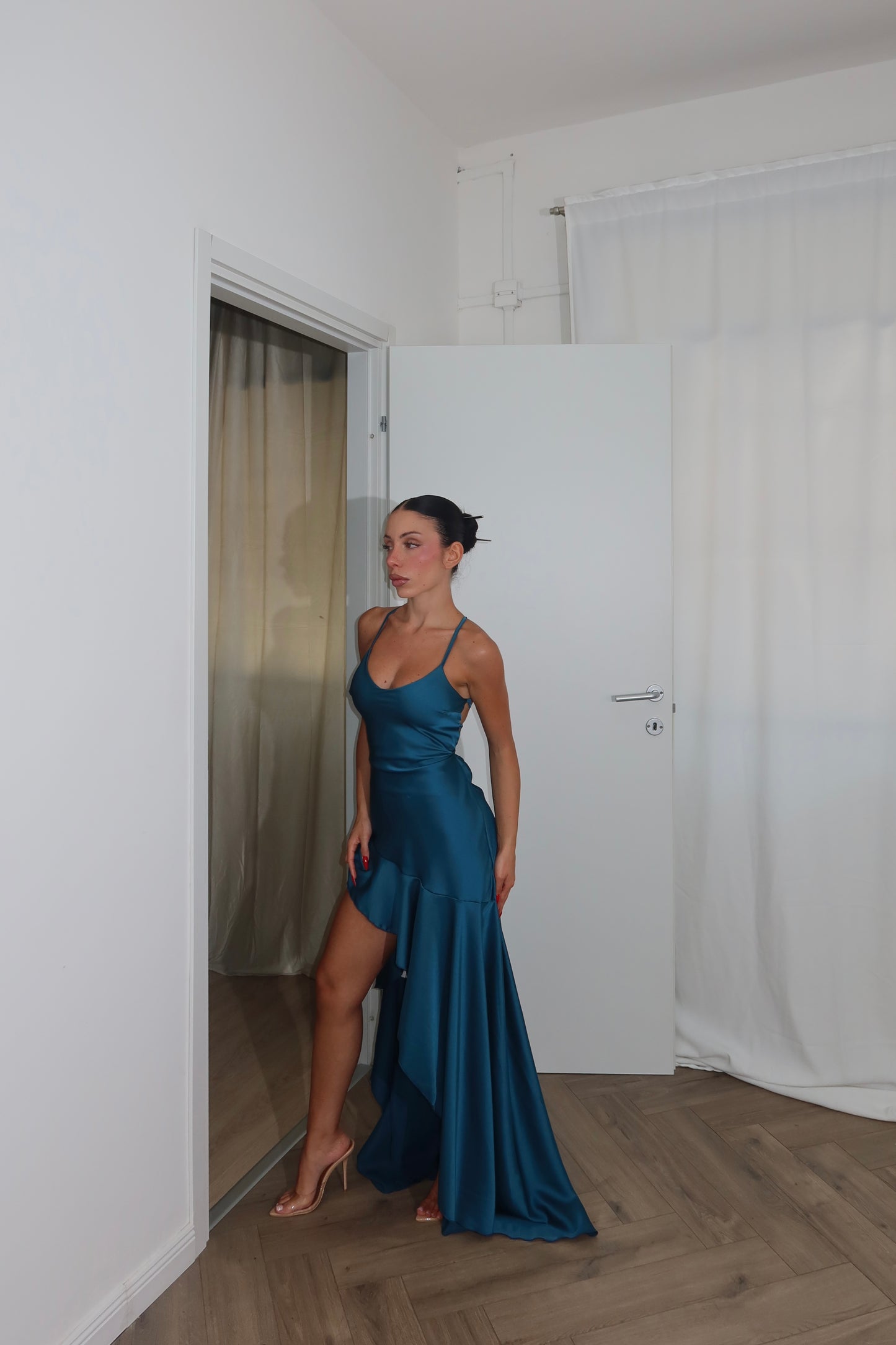 LongDress PEONIE ottanio
