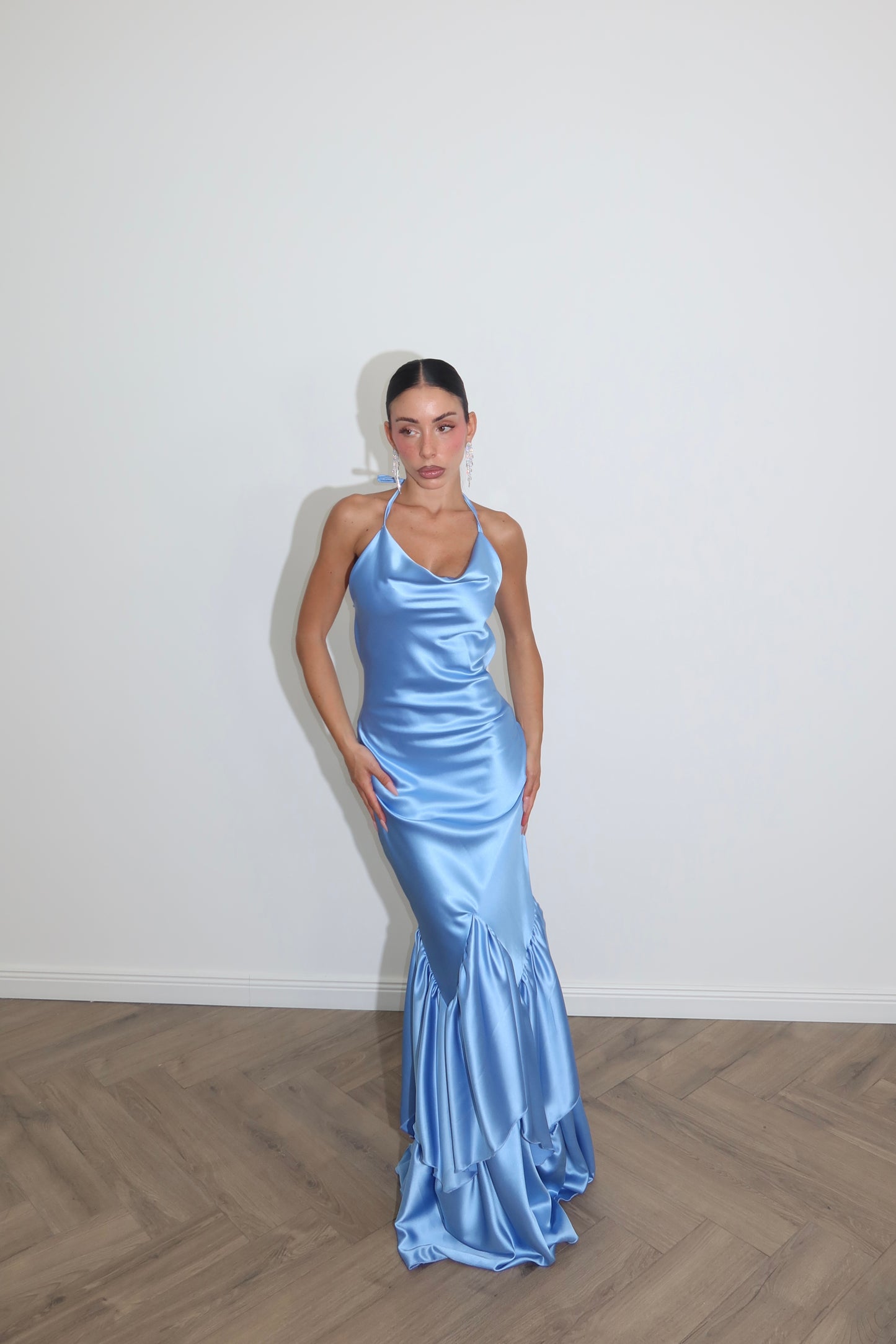 LongDress DELVINE azzurro