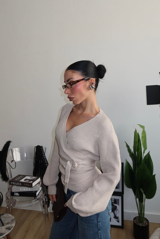 Cardigan AVERY beige