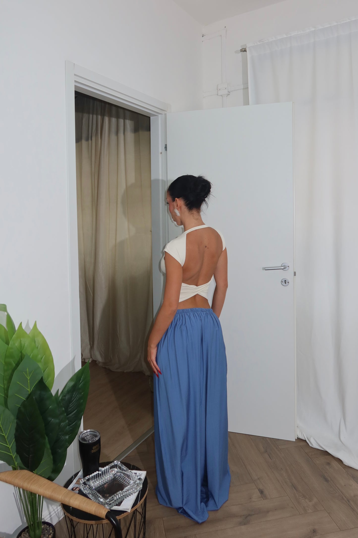 Pants FRESCO ceruleo