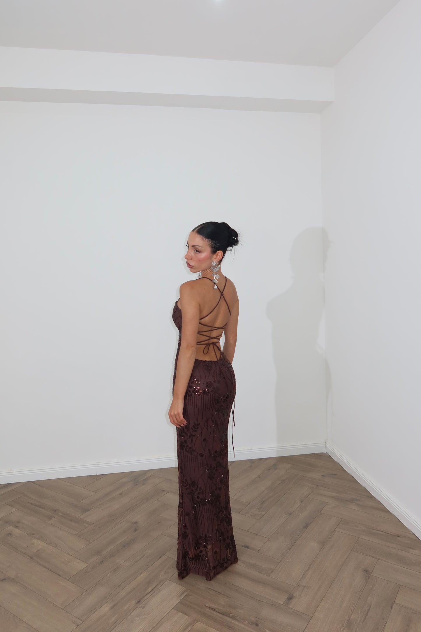 LongDress DULCE choco