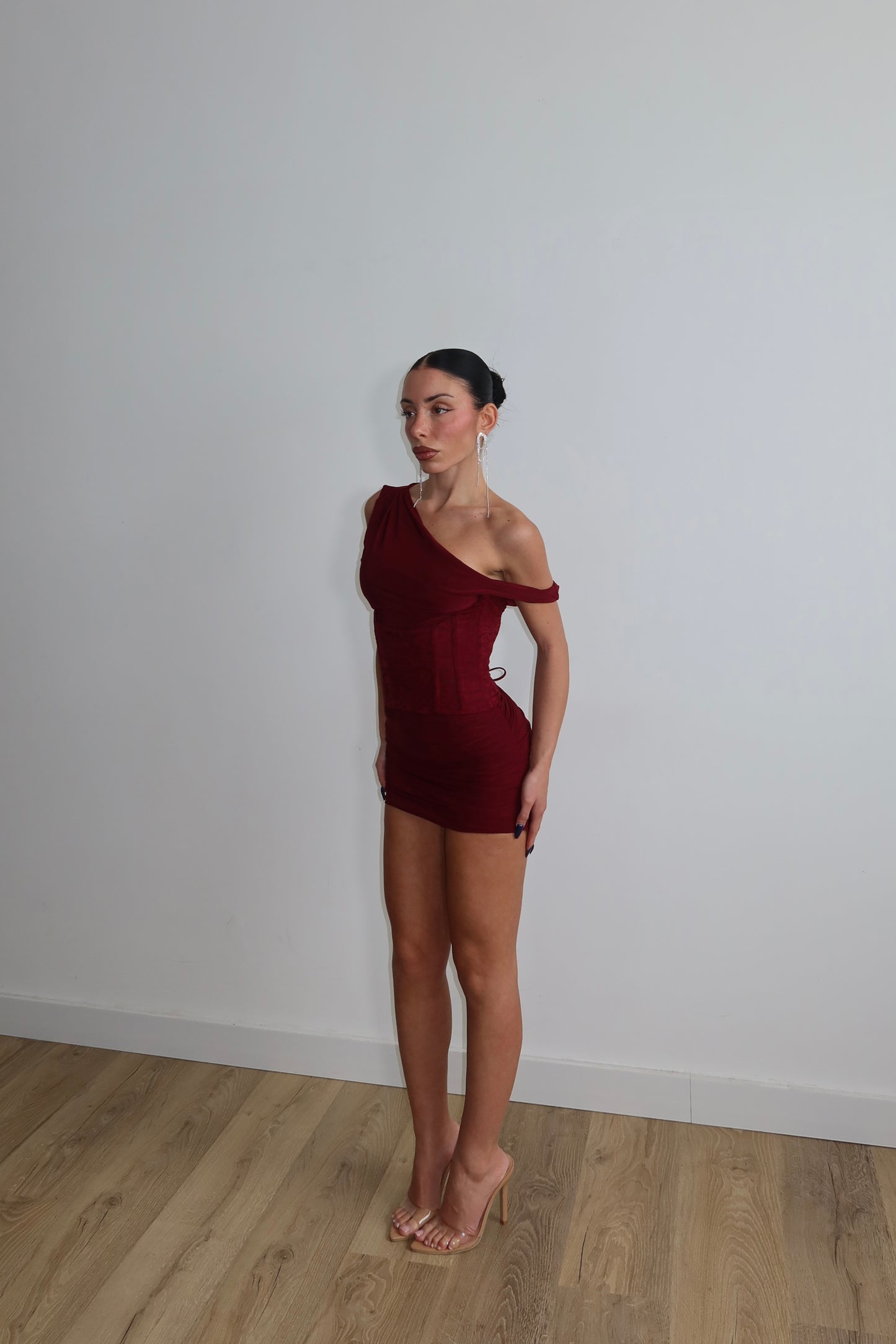 MiniDress LOYAL bordeaux