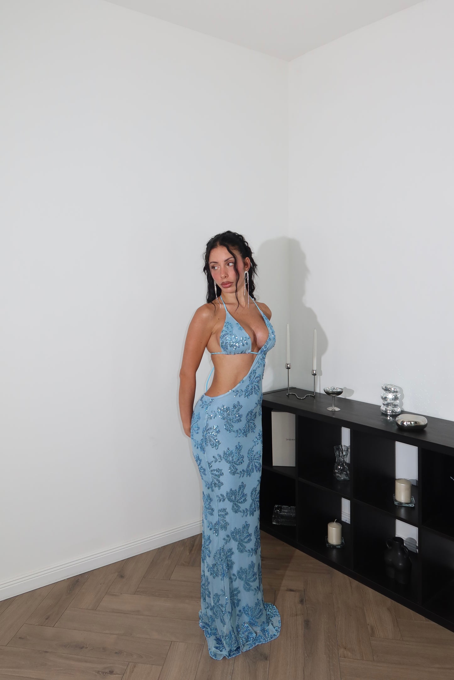 LongDress MIELE azzurro