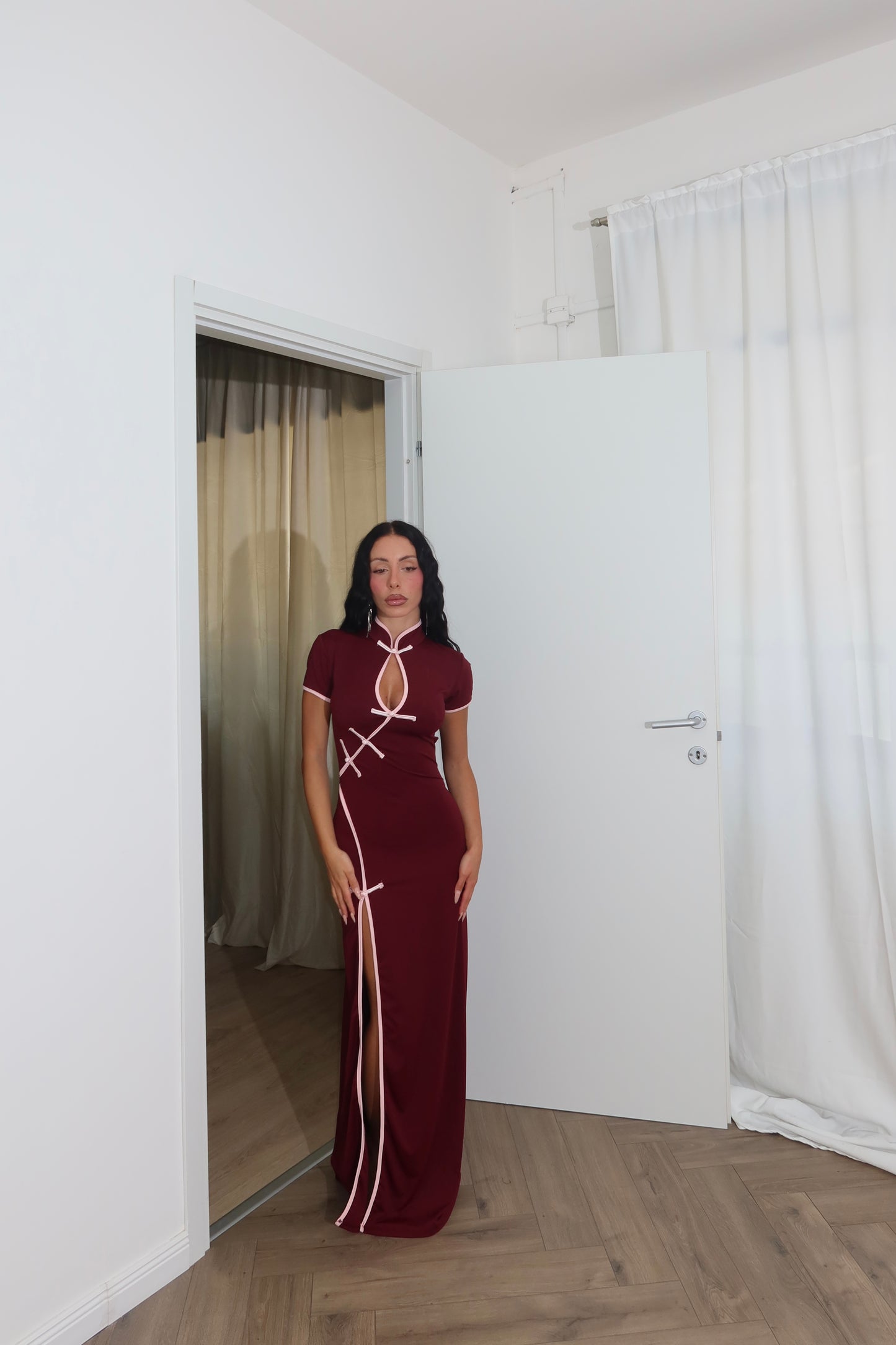 LongDress DECLAN wine