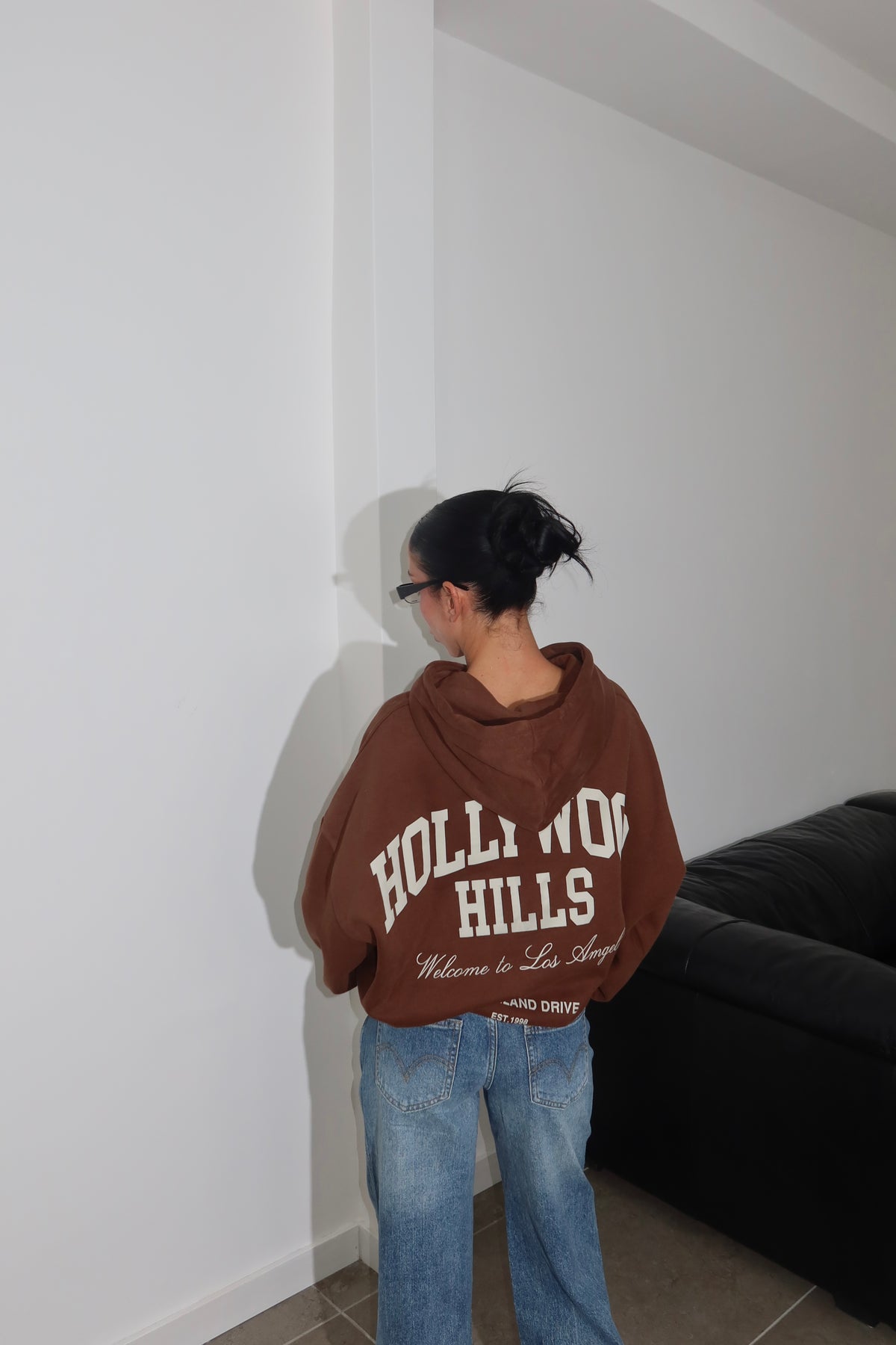 Felpa HOLLYWOOD choco
