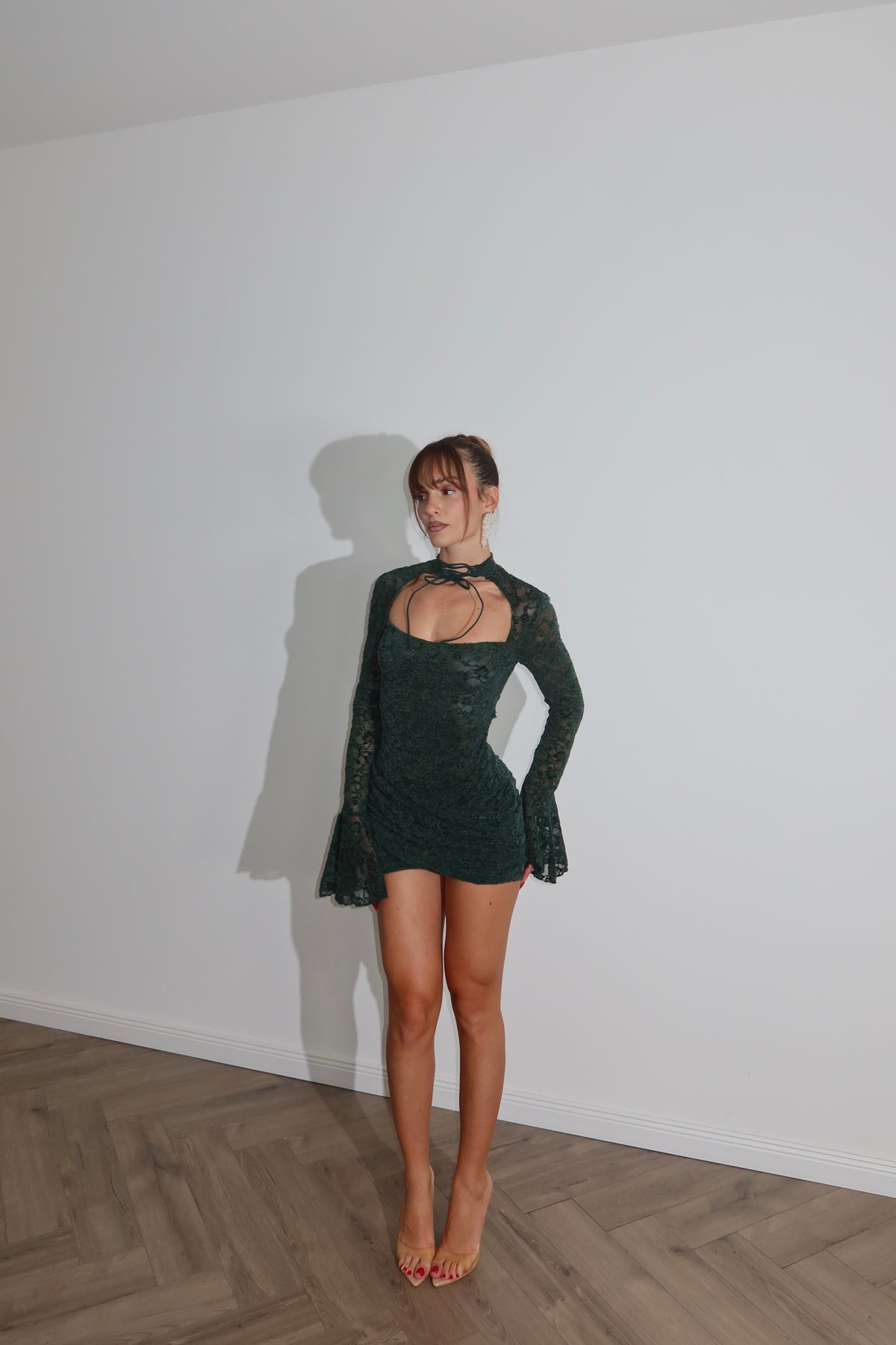 MiniDress OLIVIA verde